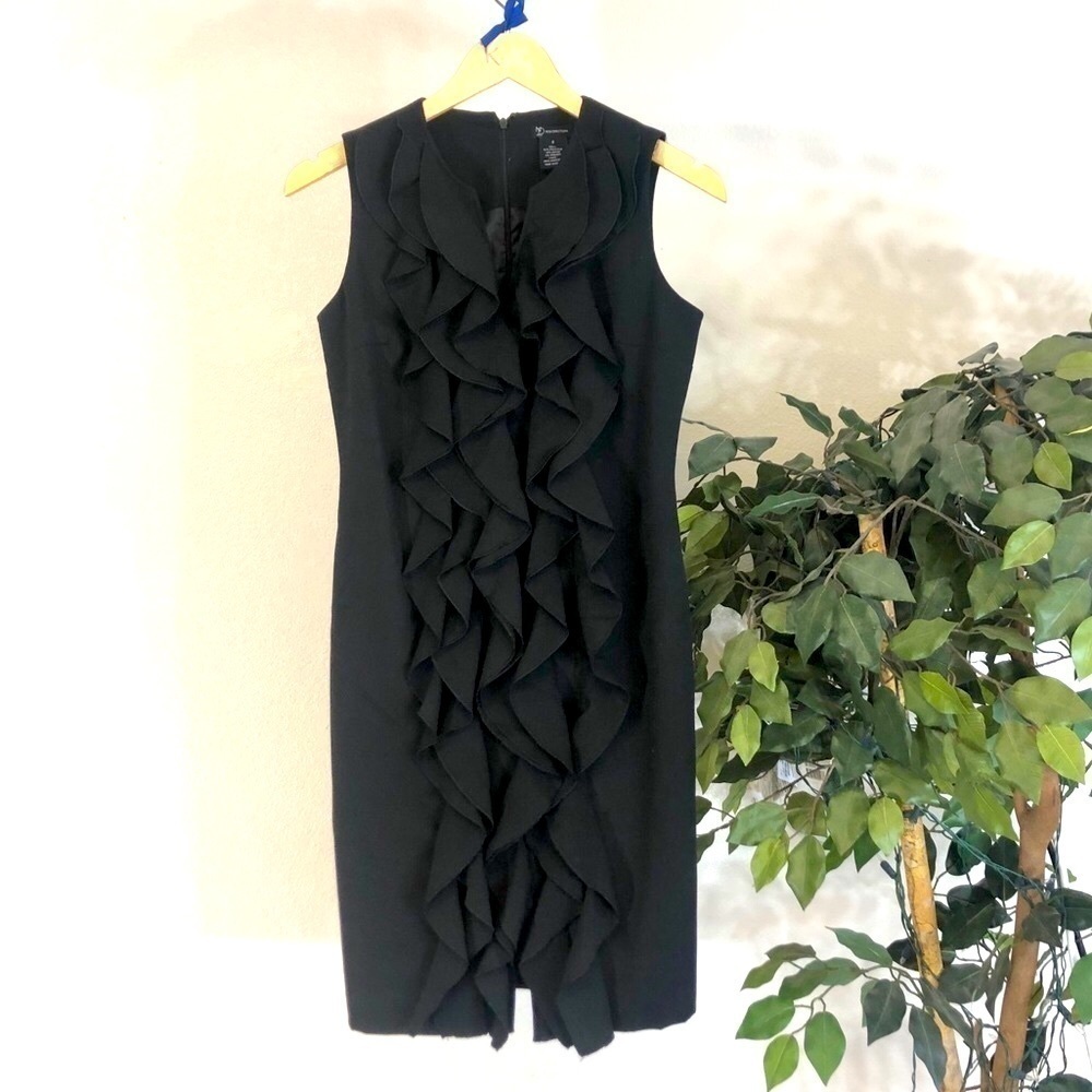 NWT New Directions Frill Front Dress